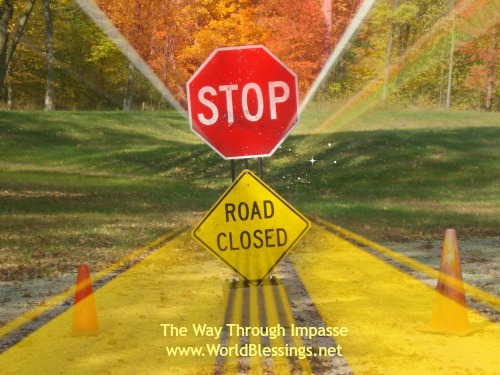 Finding Your Way Through an Impasse