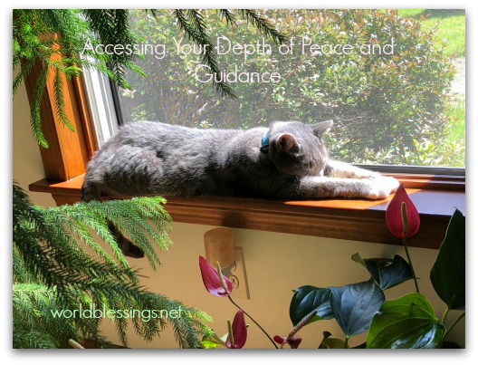 Accessing Your Depth of Peace and Guidance